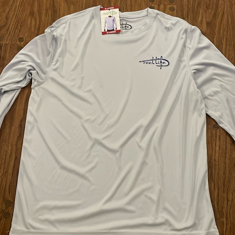 Reel Life Fishing Shirt Size XL Brand New
